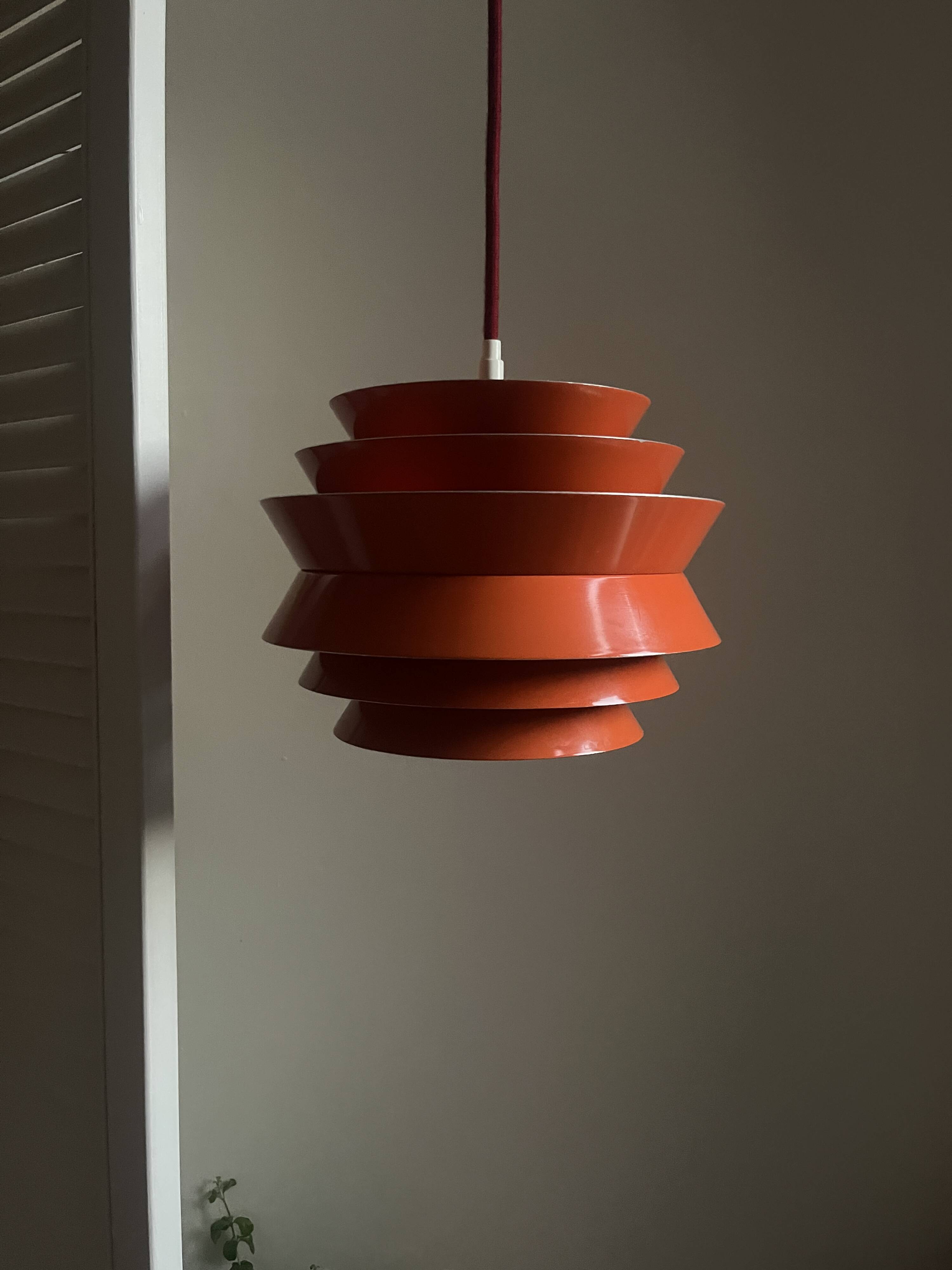Vintage Trava pendant - Carl Thore - Granahaga - Swedish design lamp