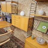 Vintage wall set by NiSSE STRINNING for STRING 196
