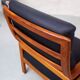 Vintage Teak Armchair High-Back Mid Century Danish