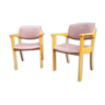 Pair of vintage armchairs 70s-80s