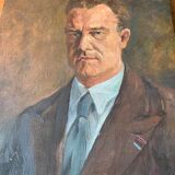 Portrait of a man by Leopold Muller (1879 - 1961)