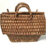 Wicker bag basket