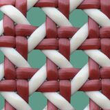 Paire d’anciennes chaises de bistrot terrasse