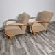 Art Deco Lounge Chairs from Jindřich Halabala, 1950s, Set of 2