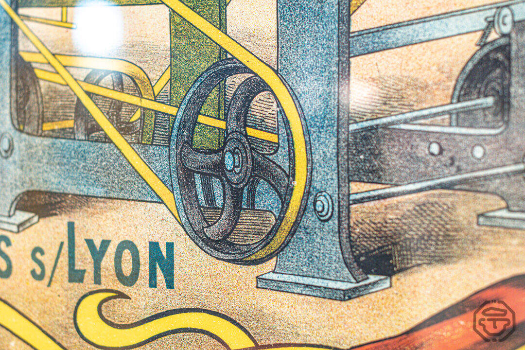 Former Orleans Chapelery Advertising Poster 1900