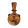 Brown blown glass decanter