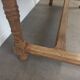Table de ferme en chêne 158 cm
