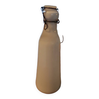 Old opaline milk bottle
