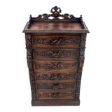 Antique chest of drawers, France, mid 19th century.