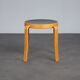 Magnus Olesen 8000 series low stool, Denmark, 1980s