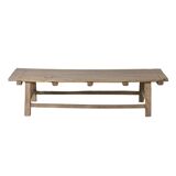 Zhuomian – Coffee table with an antique elm top no. 1