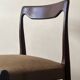 Scandinavian chair in teak & velvet by Niels Otto Moller, Denmark 1950