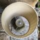 Ceramic table lamp and fabrics