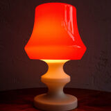 Variable Glass Table Lamp by Osvětlovací Sklo Czechoslovakia, 1960s