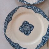 4 assiettes Vieux Rouen