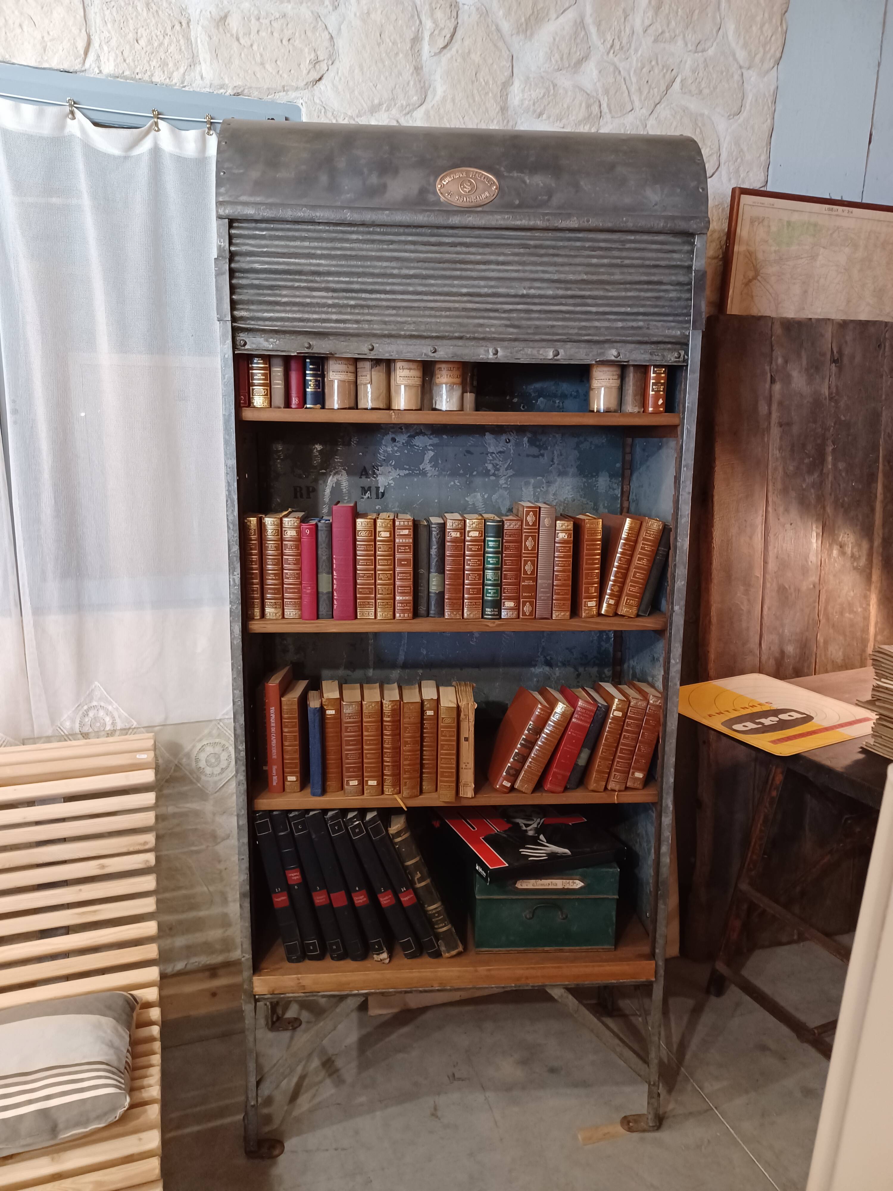 Riveted steel furniture