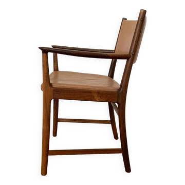 Danish Palisander Armchair Office Chair 1950s