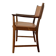 Danish Palisander Armchair Office Chair 1950s