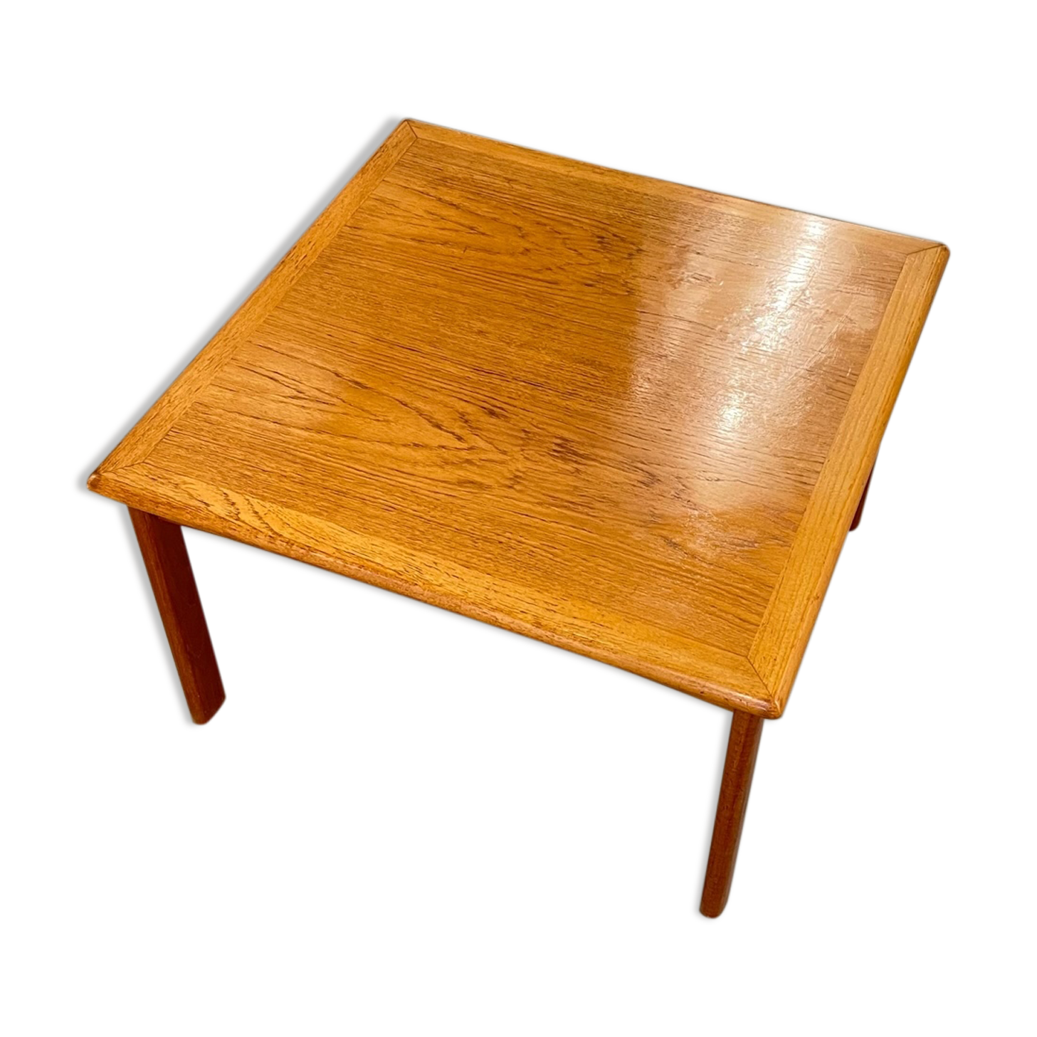 Table basse en teck des années 60