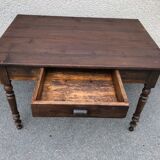 Ancient farm table in fir