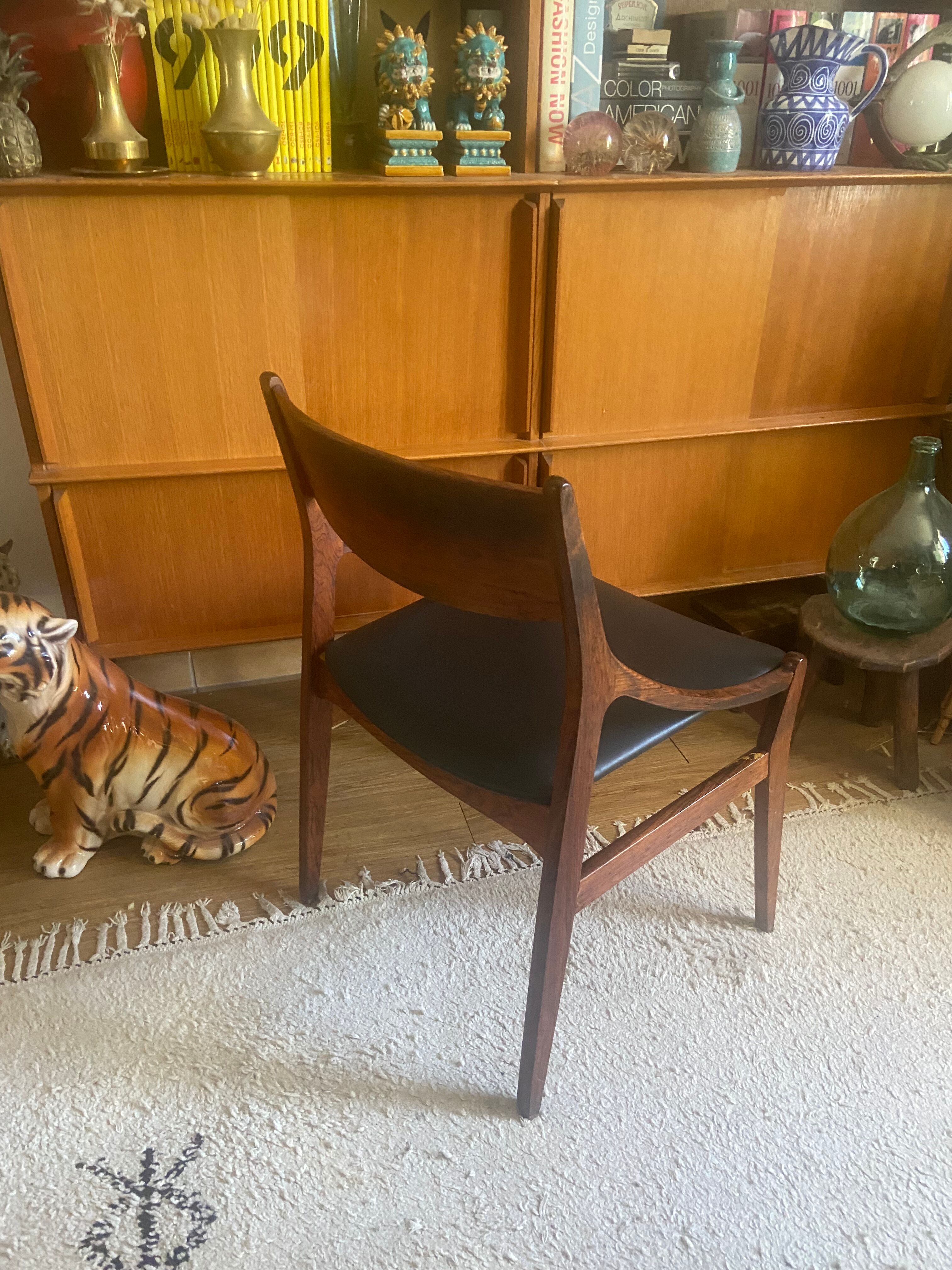 Danish rosewood meal set from Rio from the 60s
