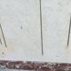 Central island shop counter in marble and oak, Art Deco period.