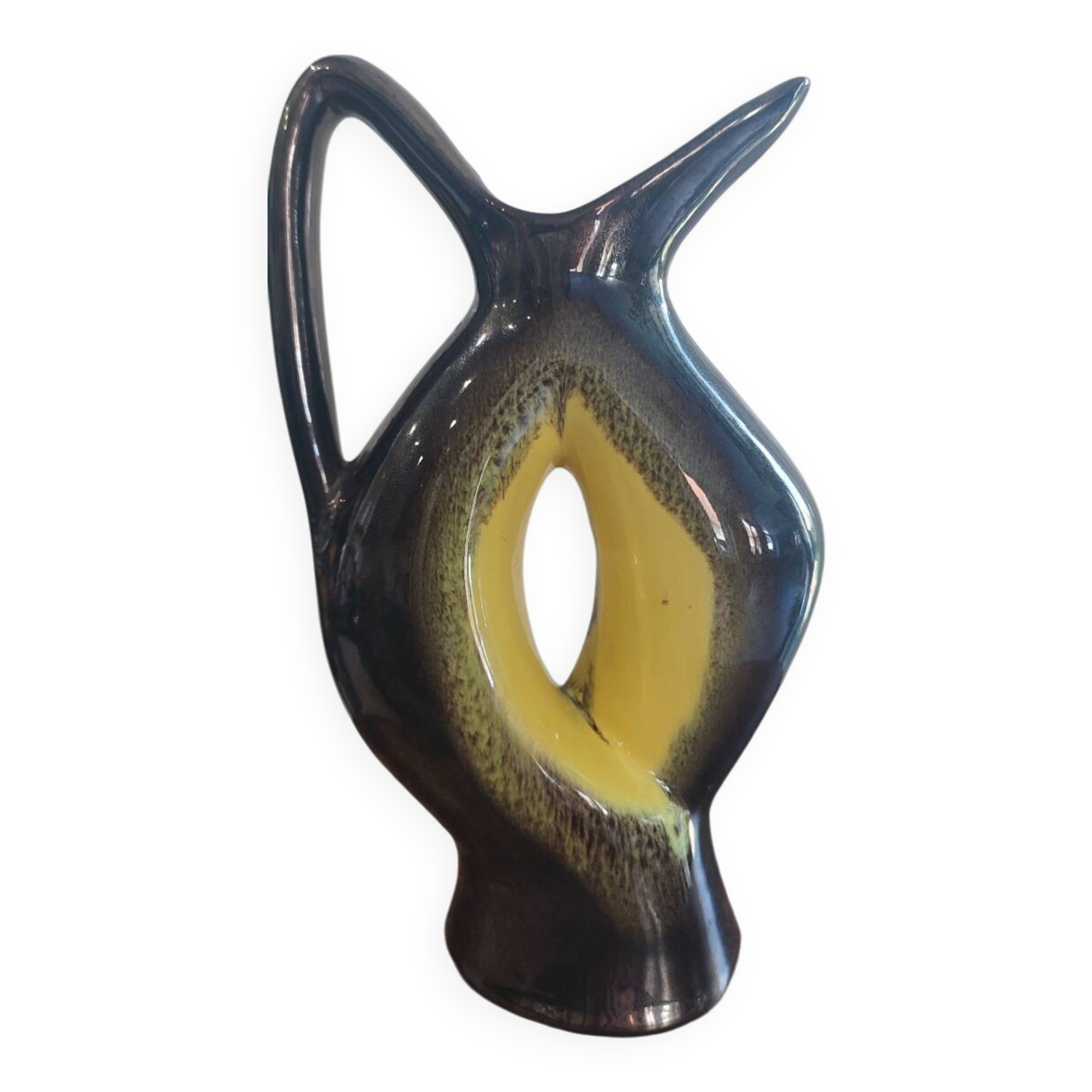 Vallauris ceramic jug from the 50s