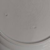 Large iron earth dish Campanules Saint Amand Hamage