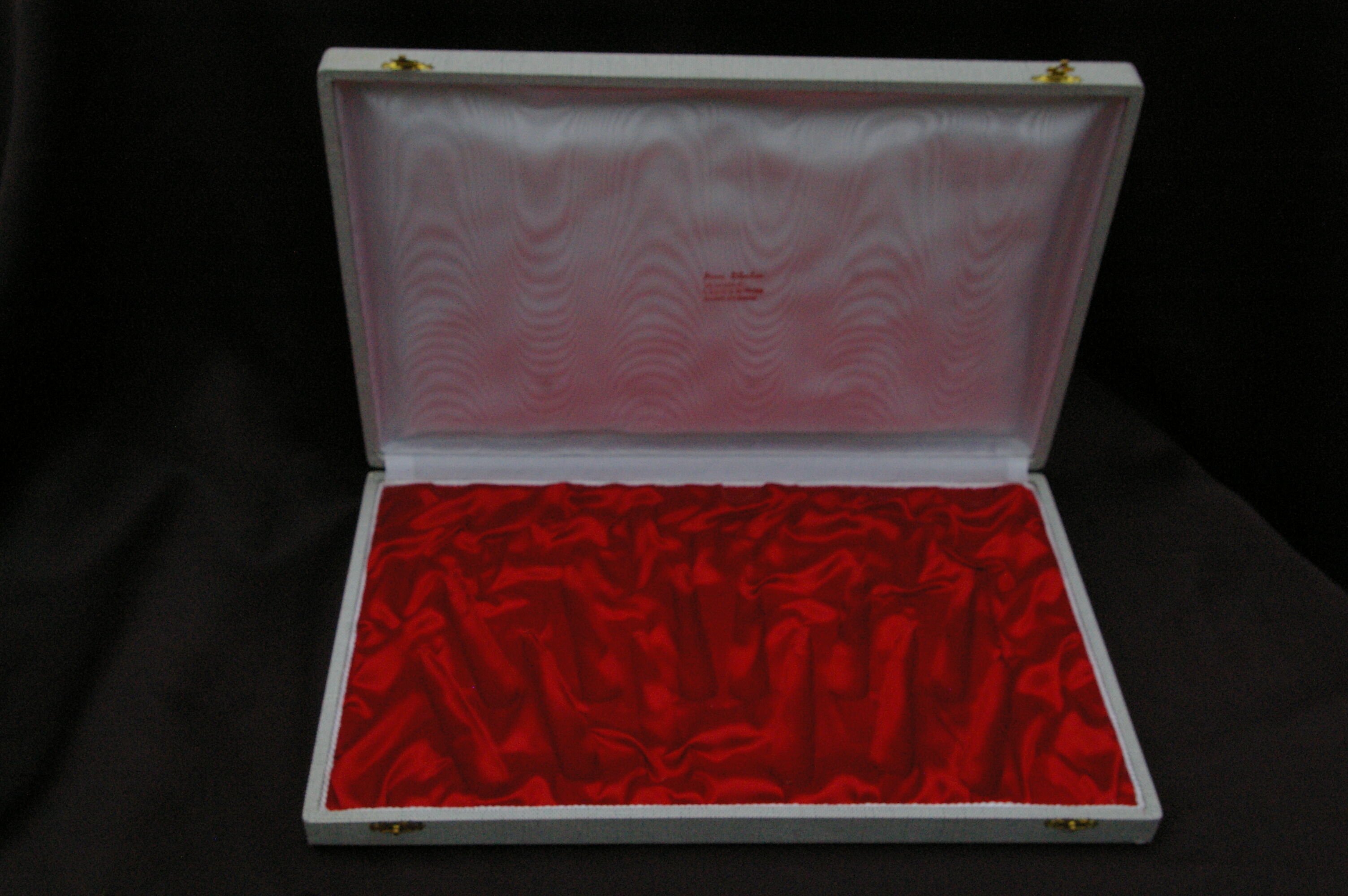 12 Cake Forks Silver Metal and Golden Blades Louis XVI Style