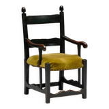 Rustic Folk Art Armchair, France, 19th Century