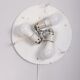 German vintage round ceiling lamp by Kaiser Idell, 1960s