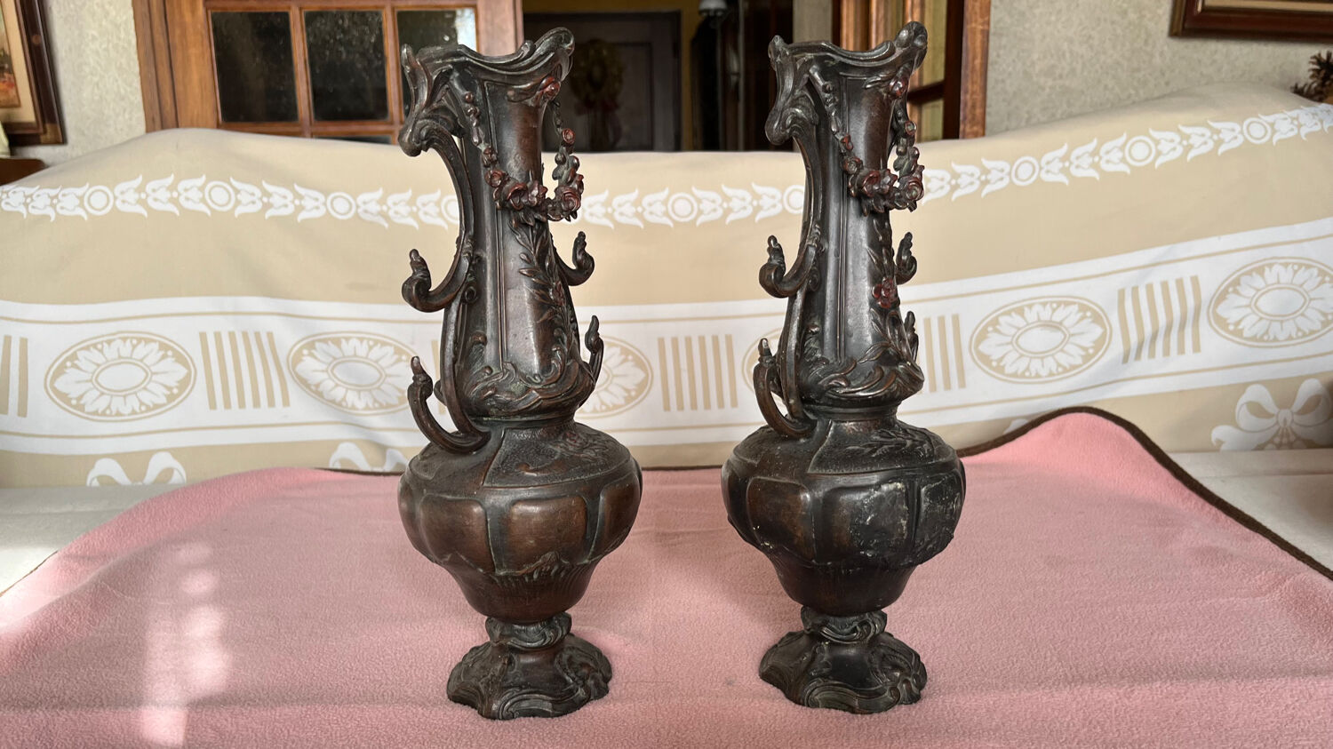 Pair of old regula vases