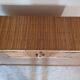 Buffet in rattan and vintage split bamboo
