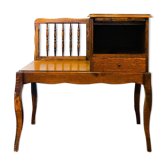 50s phone bench