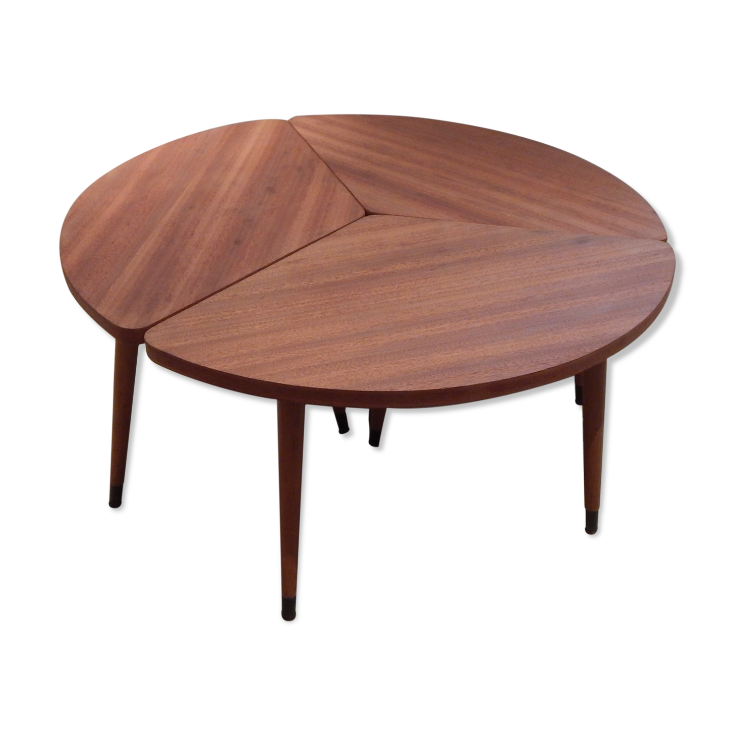 Vintage 50 modular tripod coffee table