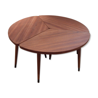 Vintage 50 modular tripod coffee table