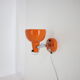 Mid-century orange wall lamp/Lidokov, 1970´s
