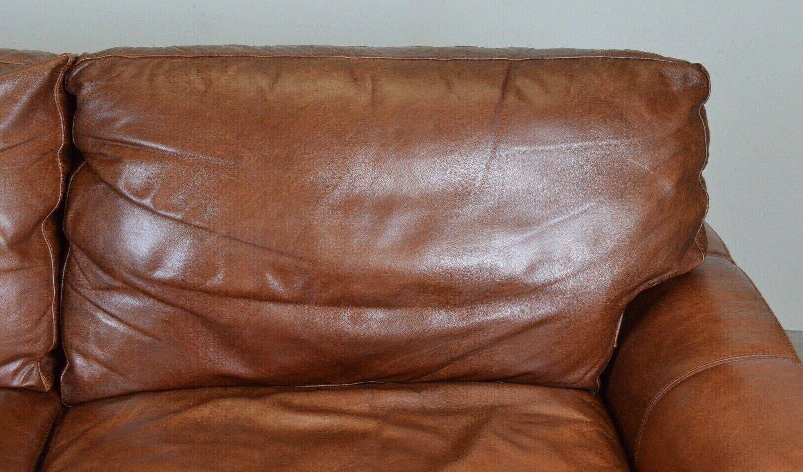 Viva de Luxe 3-seater leather sofa