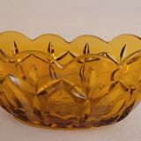 Empty pocket amber glass 60's