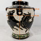 Glazed ceramic vase, china – 2nd part xixth