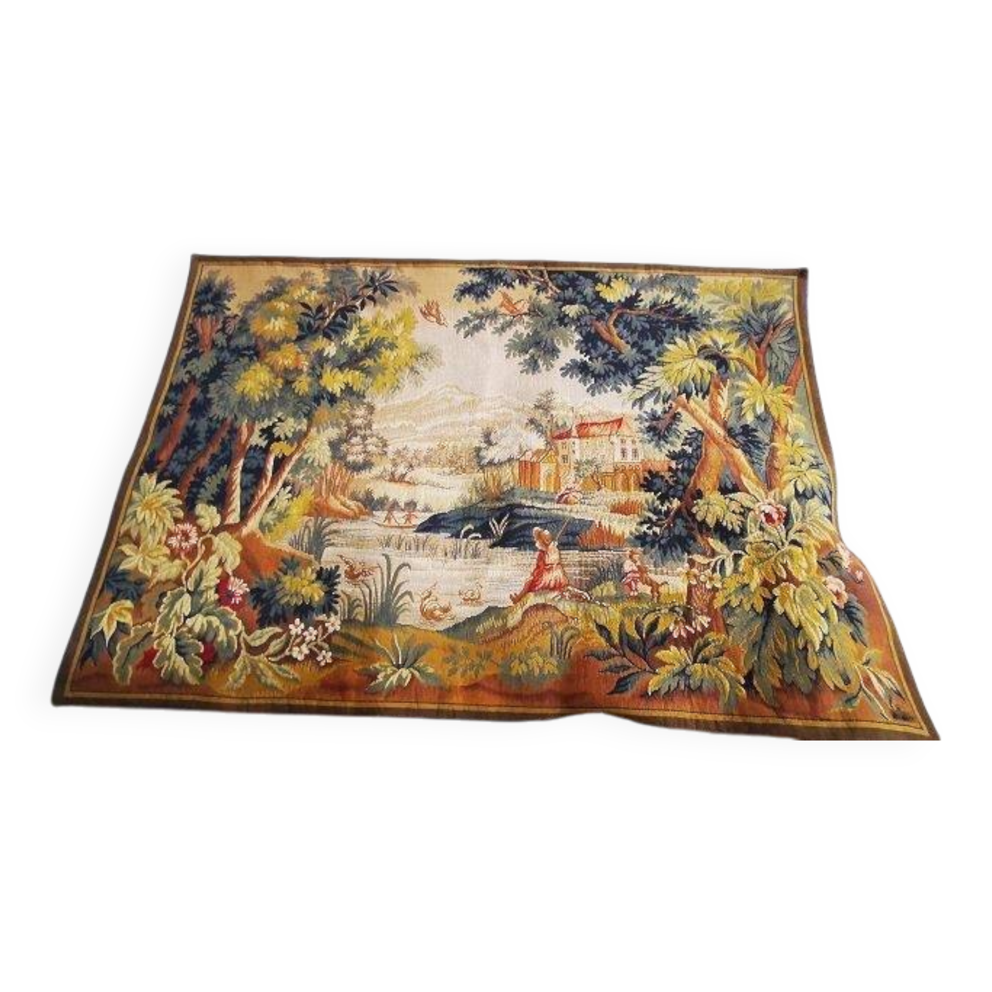 Flanders Wall Tapestry - Point de l'Halluin 130x185 cm