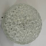 Vintage RZB ceiling light with bubble glass from the 1970s – Industrial wall light