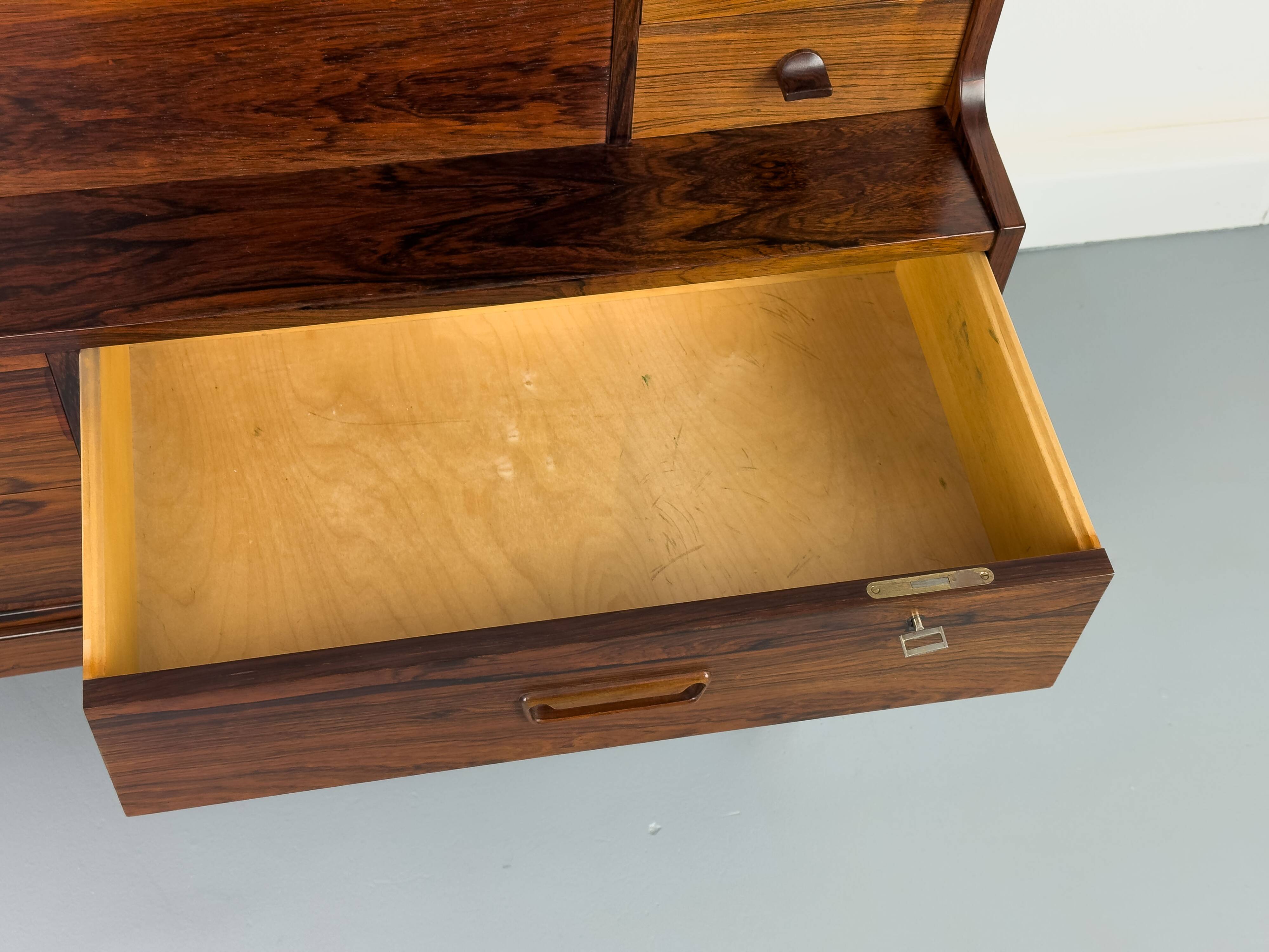 Bureau Secrétaire Mid Century par Arne Wahl Iversen pour Vinde Møbelfabrik, 1960s