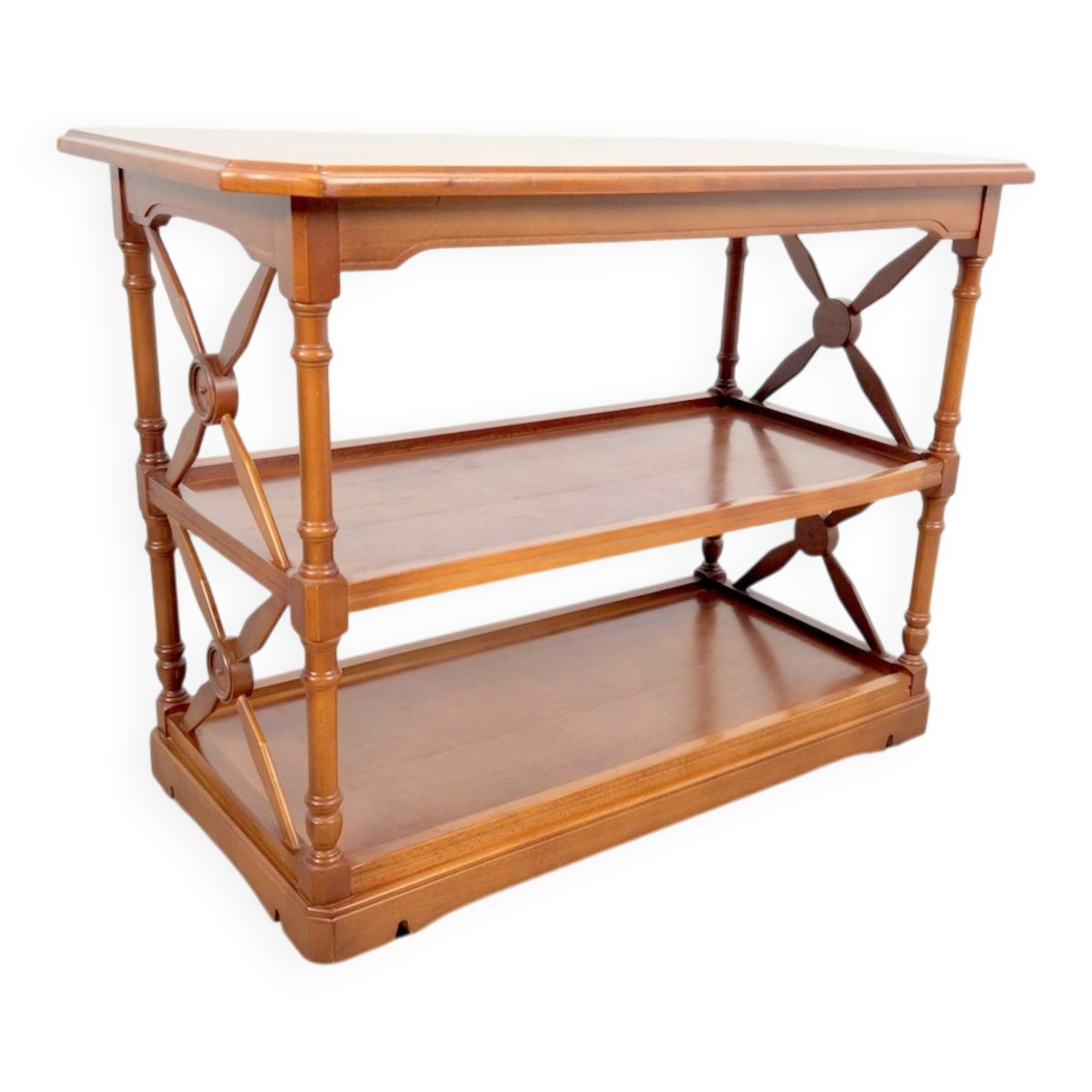 Victorian 3-Tier Bookshelf from López Morton, 1980