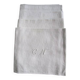 4 large antique damask napkins, monogrammed
