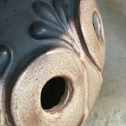 Lampe en céramique West Germany vintage