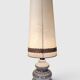Large Vintage Ceramic "Fat Lava" and Chrome Floor Lamp, 1970s