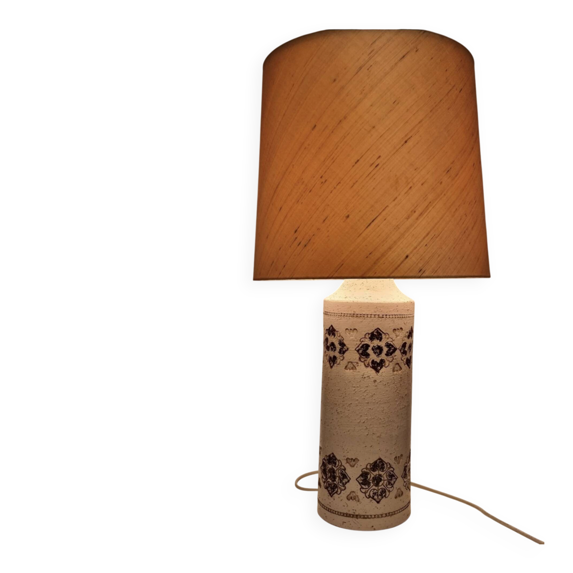 Ceramic lamp by Aldo Londi for Bitossi