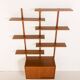 Scandinavian mid-century teak wall unit, Denmark 1970s