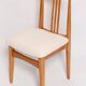 Mid-Century Chair in Cream Ivory Boucle, designed by Mr. Zielinski, Europe, 1960s